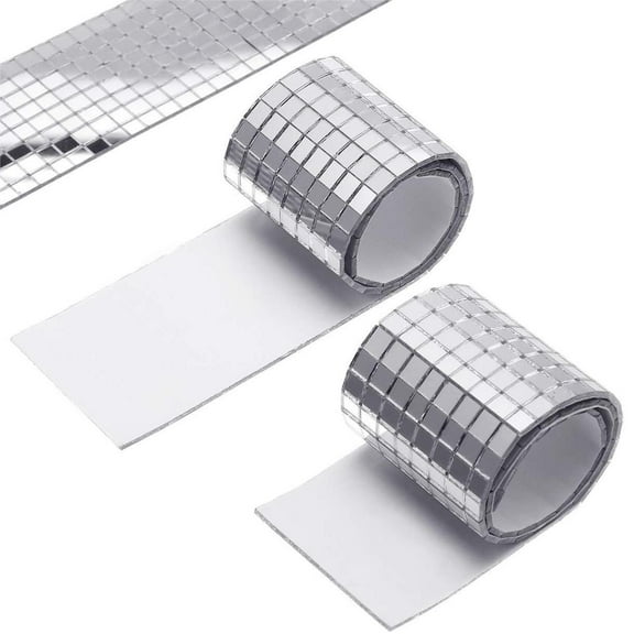 SDGIGIMOR 0.39" x 0.39" Mirror Mosaic Tiles, 800 Piece