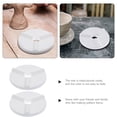 thumbnail image 4 of Pottery Kiln Mat for Ceramic Firing Tools Reusable White Aluminium Oxide Craft Support 2 Pieces, 4 of 5