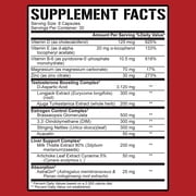 5% Nutrition Rich Piana Post Gear PCT Support Booster | Estrogen Blocker, Aromatase Inhibitor | Post Cycle Therapy Supplement | DAA, DIM, Longjack, Stinging Nettle, Milk Thistle, 240 Capsules