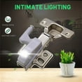 thumbnail image 4 of BallsFHK LED Hinge Lights, Furniture Hardware Accessories Cabinet Wardrobe LED Lights Cabinet Door Hinge Lights, 4 of 4