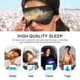 thumbnail image 6 of IAUYY Sleep Mask, Super Soft Eye Masks with Adjustable Strap, Lightweight Comfortable Blindfold,Perfect Blocks Light for Men Women Cinema-grade Lighting Effects, 6 of 7