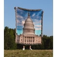 thumbnail image 2 of Us Capitol Building, Washington Dc, Woven Blanket, 2 of 4