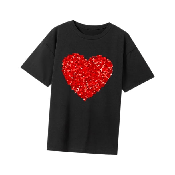 Camiseta de mujer con cuello redondo, camiseta básica para oficina, senderismo, desplazamientos L