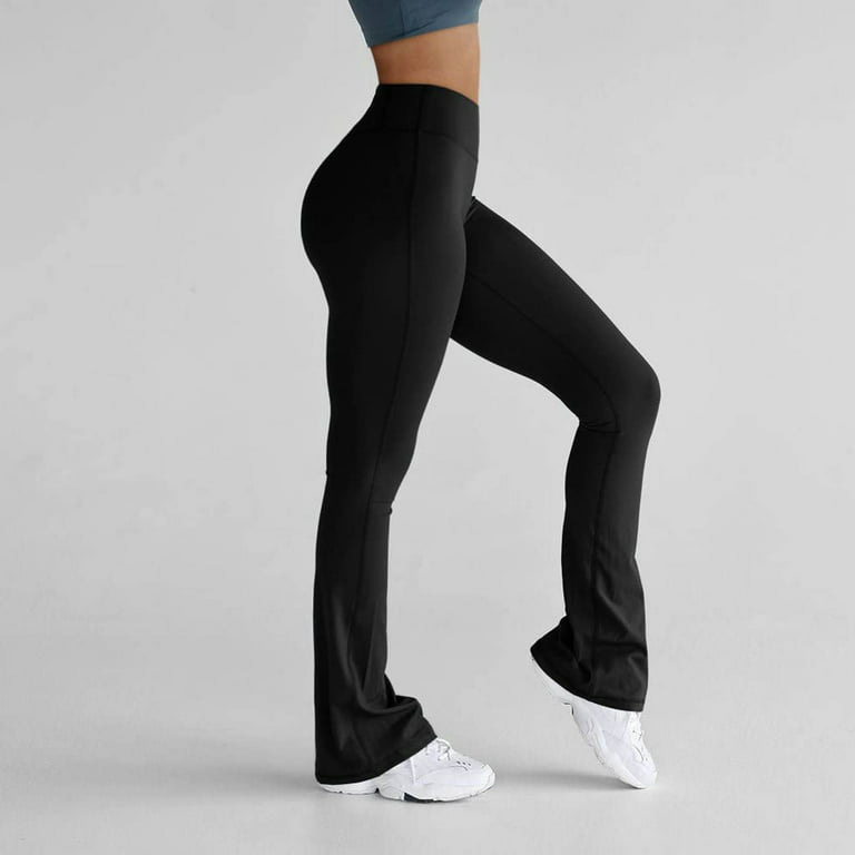 Plus Size Yoga Pants With Pockets For Women Flare Leggings High Waist  Casual Workout Bootcut Leggings For Women Lift