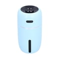 thumbnail image 2 of Humidificador de aire de 200 ml con luz nocturna Mini humidificador de escritorio alimentado por USB para oficina en casa Azul, 2 of 5