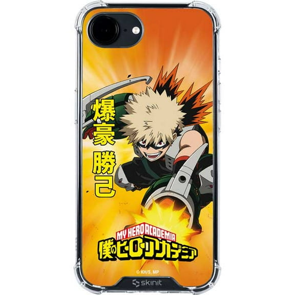 Skinit My Hero Academia Katsuki Bakugo Season 4 iPhone 16e Clear Case