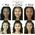 thumbnail image 3 of Aesthetica Cosmetics Cream Contour and Highlighting Makeup Kit - Contouring Foundation/Concealer Palette - Vegan & Cruelty Free - Step-by-Step Instructions Included, 3 of 6