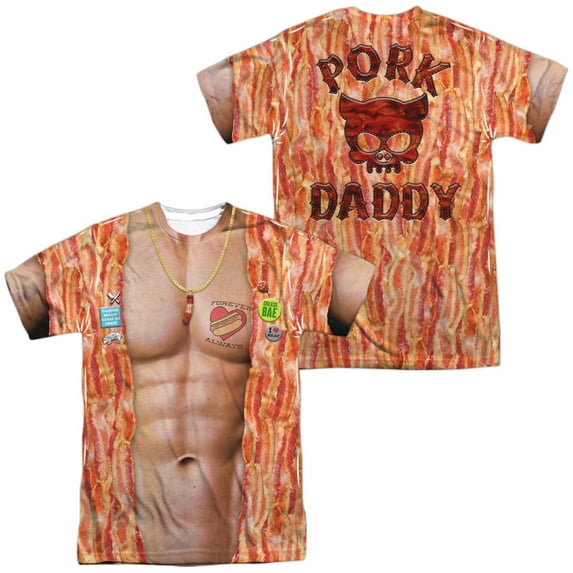Pork Daddy (Front - Back Print) - Short Sleeve Shirt - Large