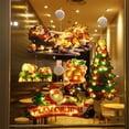 thumbnail image 4 of Luces LED navideñas con ventosa, decoraciones navideñas para el hogar, Papá Noel, campana, muñeco de nieve, luz para ventana, regalos de Navidad 2022 y Año Nuevo 2023, 4 of 5