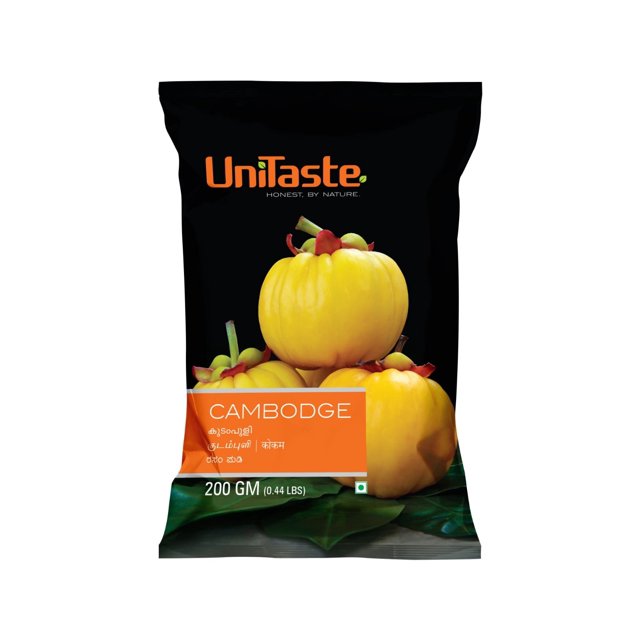 Unitaste Cambodge 200g (7oz) –Garcinia Cambogia/ Malabar Tamarind (Kudampuli) for Traditional Cooking