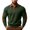 Army Green, variant on TOUMENY Men Sweater Button Down Long Sleeve Solid Collared Slim Tops Fall Winter Casual Vintage Fashion Pullover Army Green L