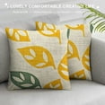 thumbnail image 3 of Qinduosi Morden Sofa Throw Pillow CoversDecorative Pillows Covers for , Yellow Sofa Pillows Case for Living Room, Modern Sofa Cushion White, 3 of 5