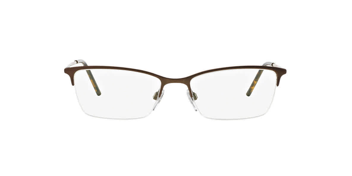 Burberry Demo Rectangular Ladies Eyeglasses BE1278 1012 53 