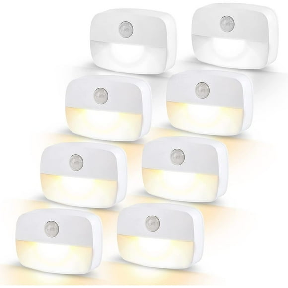 Indoor motion sensor light, 3 A, powered by batteries in closets, stairs, corridors, kitchens, bedrooms