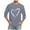 Blue, variant on Maean Big and Tall Shirts for Mens Basic Long Sleeve Crewneck Lightweight Casual Loose Tshirts Tee