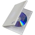 thumbnail image 4 of Standard DVD Case 14mm White Single with Wrap Around Clear Sleeve (10), 4 of 5