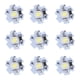 thumbnail image 5 of 25 chips LED de 5 V, 200 LM, 1 W, perlas de lámpara LED de alta potencia para accesorios de iluminación DIY, blanco frío 10 000 K, 5 of 15