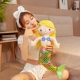 thumbnail image 3 of Miangastore 2 Pcs Poupées Sirène Dessin Animé pour Sirène Douce Adorable Petite pour Décoration de Maison Câlins Temps de Jeu, 3 of 9