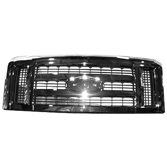 KAI New Standard Replacement Front Grille, Fits 2008-2014 Ford Econoline