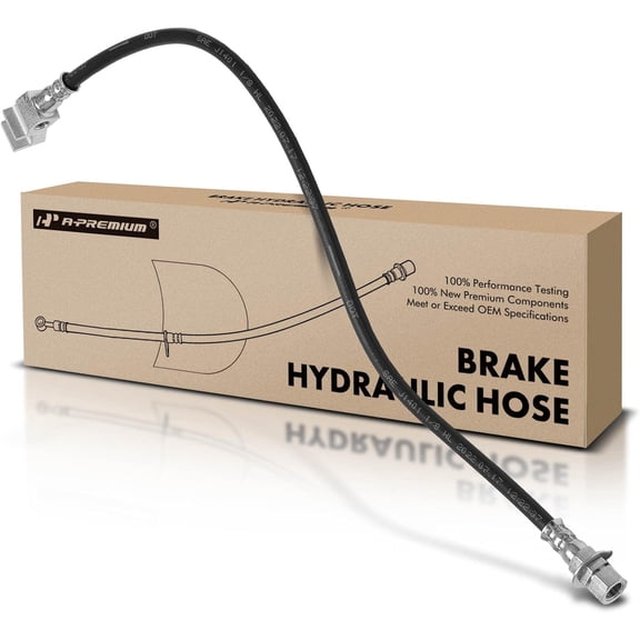 A-Premium Rear Center Brake Hydraulic Hose Compatible with Ford Models - For F-250 Super Duty/F-350 Super Duty 1999-2004, Excursion 2000-2005, 4WD Only