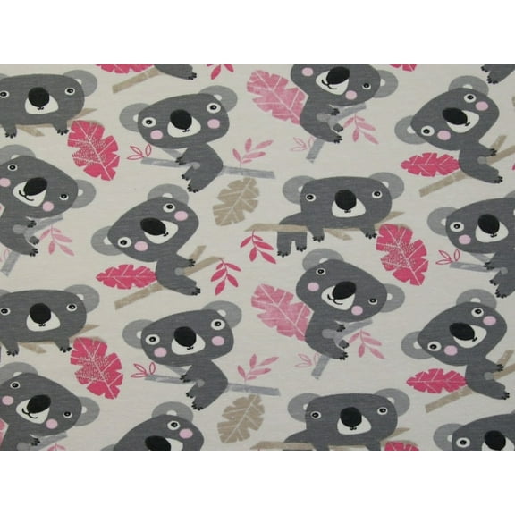 Cotton Jersey Knit Dress Fabric Pink - per yard