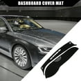 thumbnail image 3 of Unique Bargains Dash Cover for Audi A8L 2012-2018 Center Console Dashboard Cover Mat Non-Slip Polyester Black 1 Pcs, 3 of 6