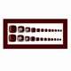 thumbnail image 3 of 24pcs Rhinestones Inlaid Toenail Patch Red Wine Glue Type Removable Short, 3 of 4