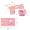 thumbnail image 3 of Tarjetas de Felicitación delicadas para maestros, tarjetas de agradecimiento rosas por apoyar a mis pequeñas empresas, días de nacimiento, eventos especiales, navidad, 3 of 4