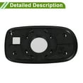 thumbnail image 4 of Reemplazo de vidrio del espejo izquierdo sin calefacción Unique Bargains Door Wing con placa de respaldo No. 876113L900/876113L110 para Hyundai Azera 2006-2008, 4 of 6