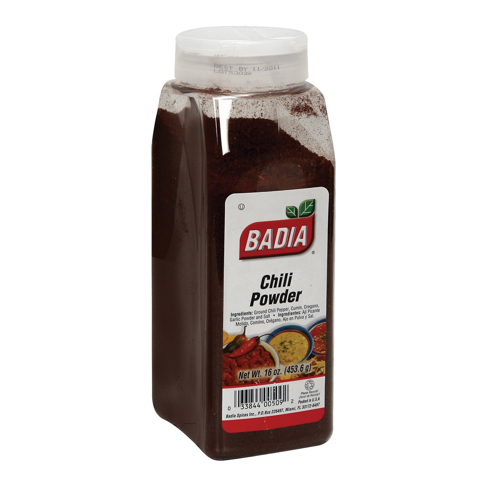 Badia Spices Chili Powder Case of 6 16 oz.