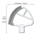 thumbnail image 4 of Silicone Flex Edge Beater Tilt-Head Mixer Home Kitchen Flex Edge Beater; Tilt-Head Mixing Attachment Replacement for Kitchenaid 4.5-5QT, 4 of 8