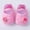 F-30Pink, variant on ZHOGXU Toddler Baby Girls Sneakers Non Slip Soft Sole Flower Design Fashion Comfortable Breathable Shoes For Walking,Pink,0-3 Months