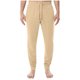 thumbnail image 2 of Pantalones largos para hombre, color liso, con bolsillos, cremallera, cintura elástica, de poliéster, 2 of 6