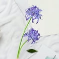 thumbnail image 7 of HEVIRGO 8Pcs Artificial Red Spider Lily Realistic Fake Silk Flower Wedding Home Office Table Centerpiece Faux Floral Branch Flower Arrangement Decoration,Blue Purple, 7 of 7