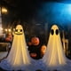 thumbnail image 4 of Inteprter Decoración de fantasmas de Halloween, no te preocupes por ser arrastrado por el viento, decoraciones de Halloween para jardín o Iluminación navideña cuatro, 4 of 6