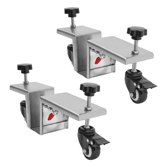 2pcs Stainless Steel Door Dolly Installation Tool Door Board Dolly Door Hanging Jig Kits
