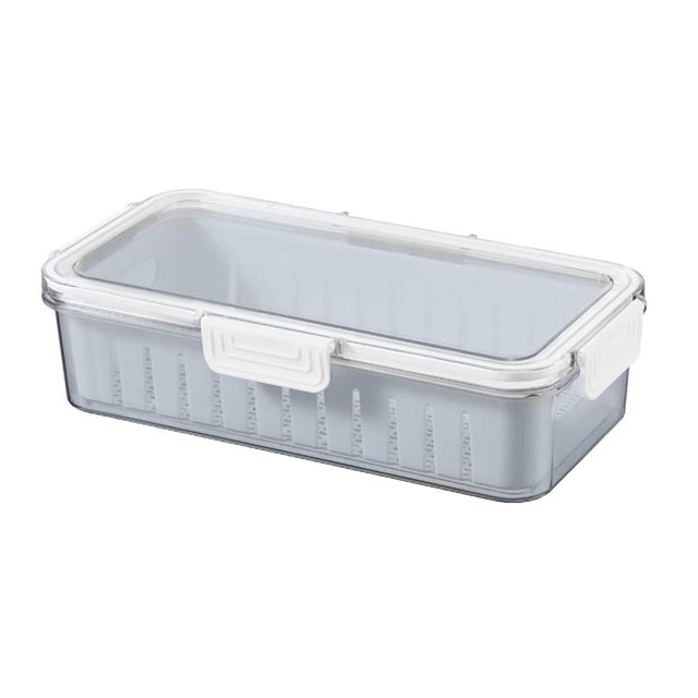 ShinYu Refrigerador con Tapa, Caja para Conservar El Olor Fresco, Caja Sellada para Almacenar Mariscos, Cocina Doméstica, Caja para Clasificar Melones y Frutas
