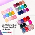 thumbnail image 2 of Set de esmaltes de uñas en gel Beetles Shifting Lights, 36 colores, 2 of 9
