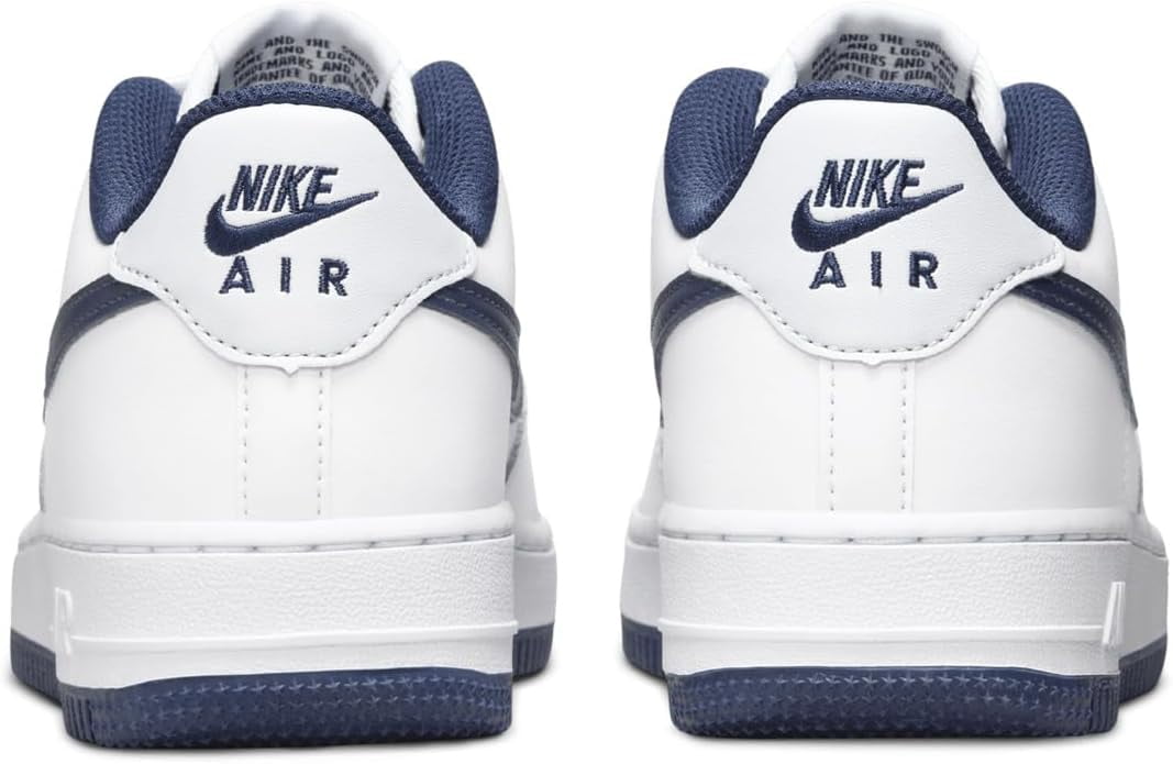 nike navy white