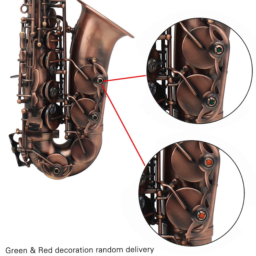 SLADE Saxophone,Carve Pattern With Eb E-flat AltoKey Professional