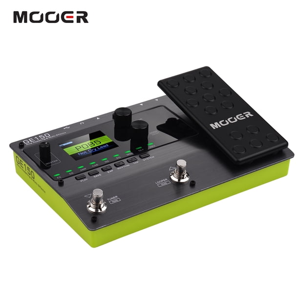 MOOER MOOER GE150 Multi-Effects Pedal with 55 Amp Models, 151