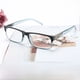 thumbnail image 1 of Gafas de presbicia de moda azul para personas de mediana edad y mayores, cuadradas, de resina HD, antirradiación, gafas de presbicia antifatiga, 1 of 4