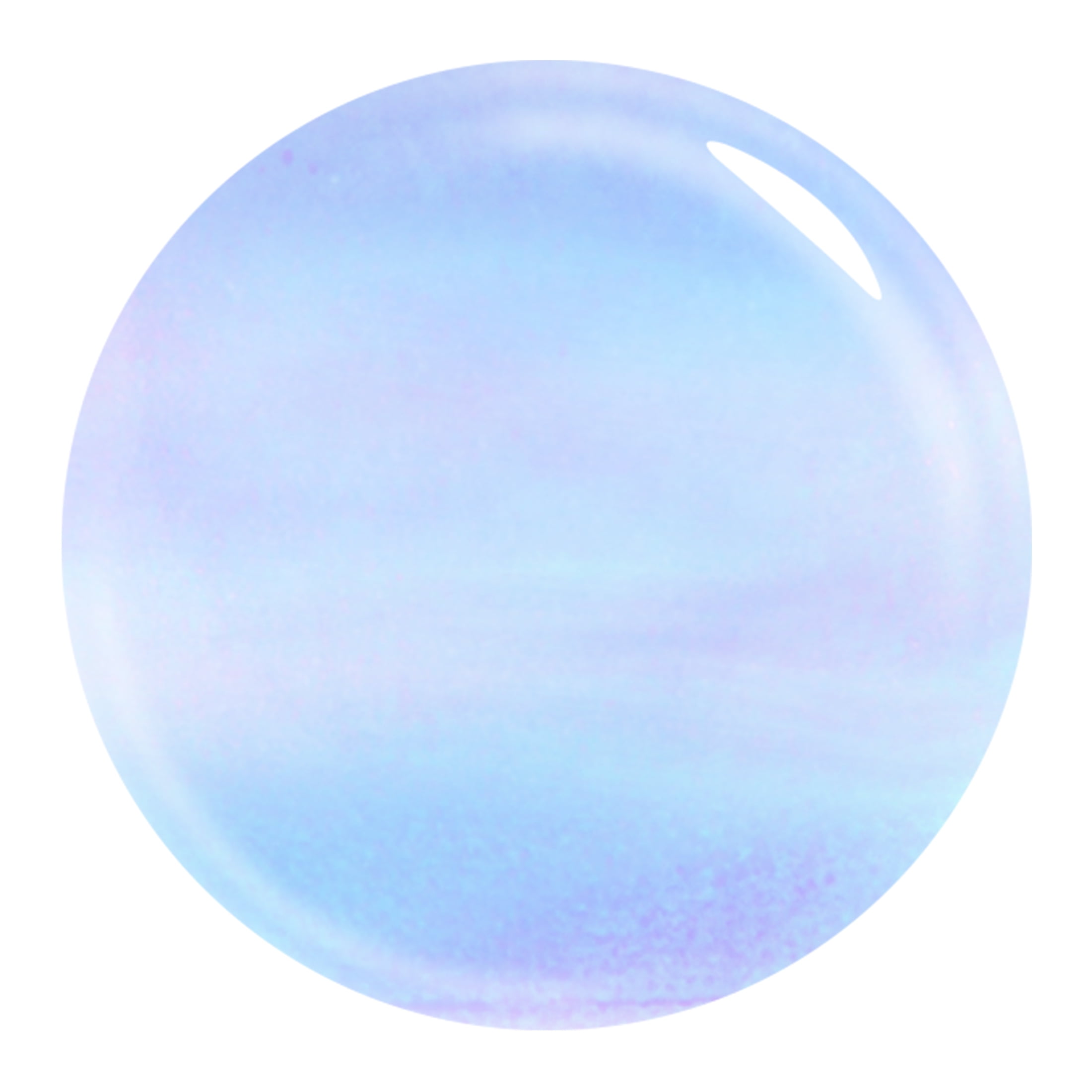L.A. COLORS Gel Glazed Nail Polish, Glass Slippers, 0.44 fl oz