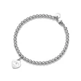 thumbnail image 3 of La pulsera clásica de corazón de estilo dulce y romántico está disponible en una variedad de colores y estilos para adaptarse a varias combinaciones., 3 of 5