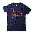 thumbnail image 4 of Happy Halloween Shirt Halloween Bats Shirt Halloween Gifts Halloween Costume Scary Horror Shirts (Medium Military Green), 4 of 6