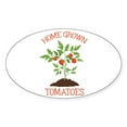 thumbnail image 1 of CafePress - HOME GROWN TOMATOES Sticker - Sticker (Oval), 1 of 1