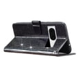 thumbnail image 3 of Compatible avec Google Pixel 8 Étui Portefeuille Pailleté Étincelant avec Poche pour Cartes et Rabat, 3 of 5