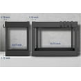 thumbnail image 6 of OUSIMEN 2-Tier Under Sink Organizer with Sliding Storage Drawer, Under Sink Cabinet Organizer for Bathroom Kitchen (Black-1 Pack), 6 of 6