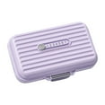 thumbnail image 2 of Xuanheng Pocket Pill Box Portable Container 7 Day Weekly Pill Organizer for Kids Home Purple Large, 2 of 8