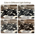 thumbnail image 7 of ODIKA 8'x10' Washable Area Rug Non-Shedding, Easy Care, Modern Brushstroke With Minimalist Geometric Accents Abstract Flowing Dynamic for King Size Bedroom Under Bed, Master Suite, 7 of 7